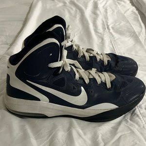 Nike Hyper Guard Up mens size 12 high top blue shoes.